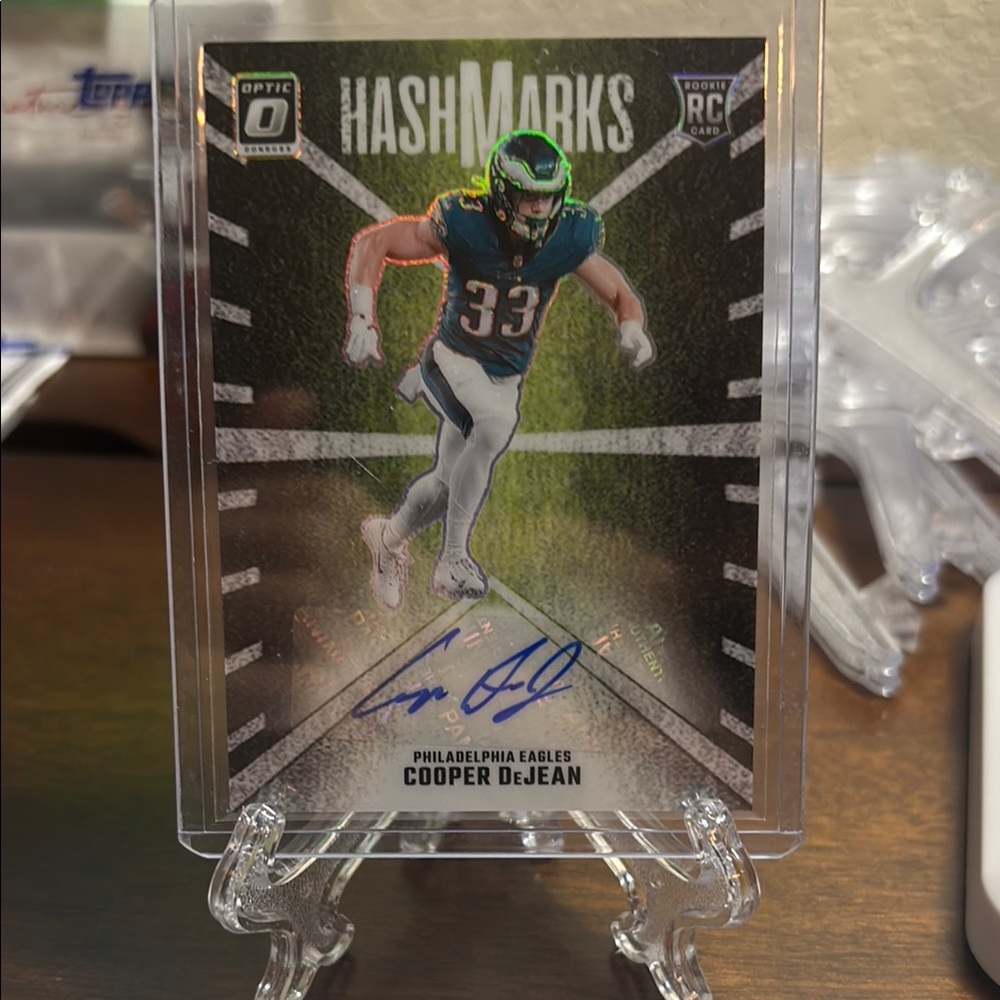 2024 Cooper DeJean Hashmarks Rookie Auto!! (Check description)